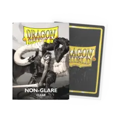Dragon Shield - Clear - Non-Glare - Matte Sleeves - Standard Size (100 ct.)